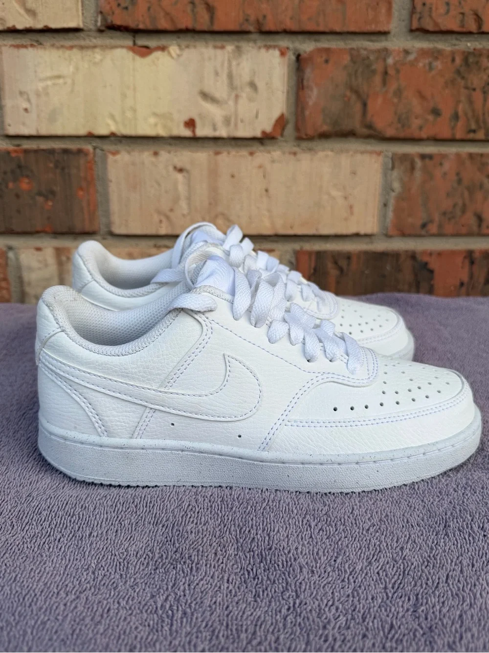 Nike White Low-Top Sneakers